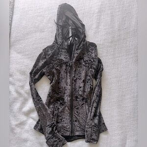 Lulu velvet track jacket